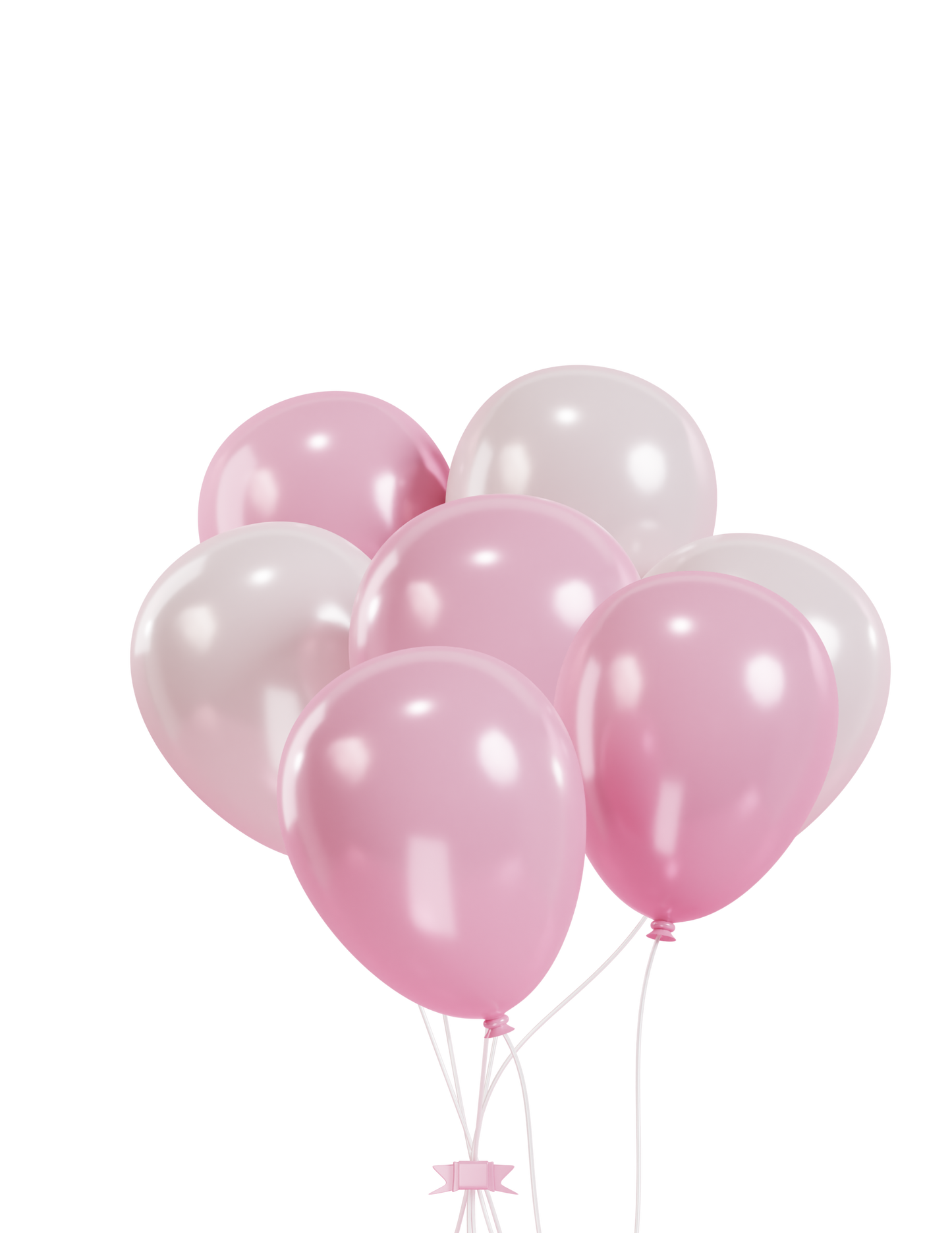 Helium Ceiling Balloons with Mylar String