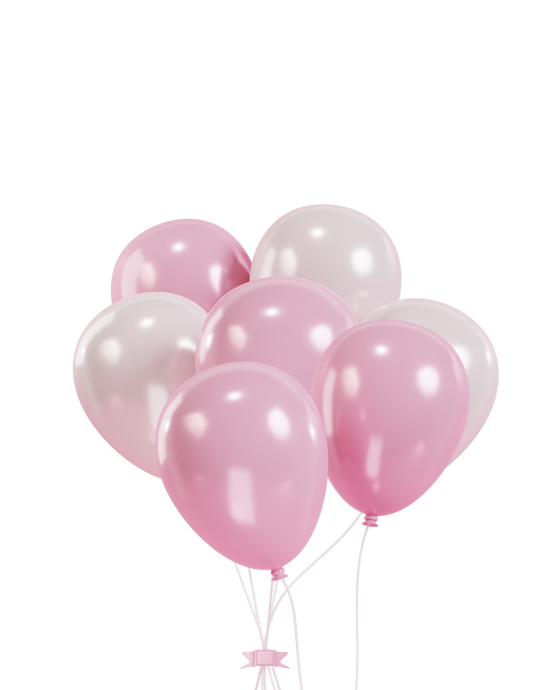 Helium Ceiling Balloons with Mylar String